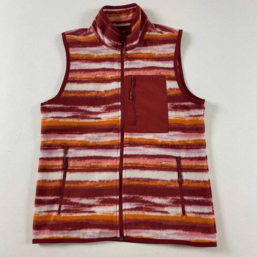Telluride Clothing Company Fleece Vest Women Medium Aztec Southwest Southwestern